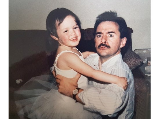One of my favourite pictures with Dad (from Ellie)