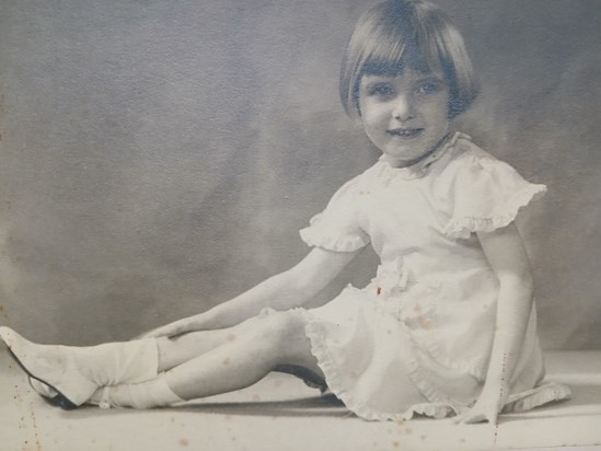 Margaret aged 4