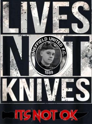 LIVES NOT KNIVES ITS NOT OK IMG 5862