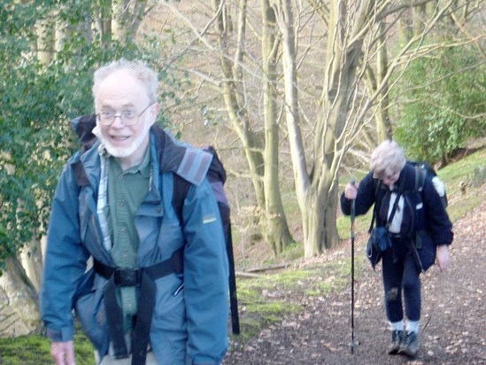 Another ramble photo, with a rather out of focus Louise