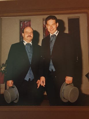 My 'Best Man' - Stefan & Clive 25.09.93