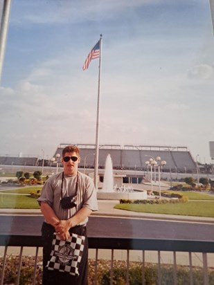 Karl at Indianapolis Motor Speedway 1994