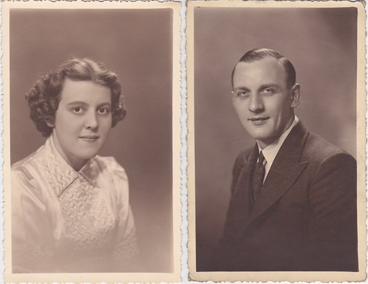 Peggy & Len, approx. 1940