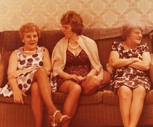 Mum, Grandma (Peggy) and Great Grandma now all together again.
