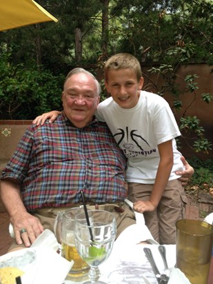 Grandpa Tom and Matt -NM 2013