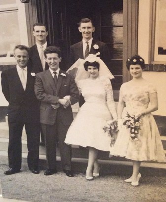 Wedding day, 1959