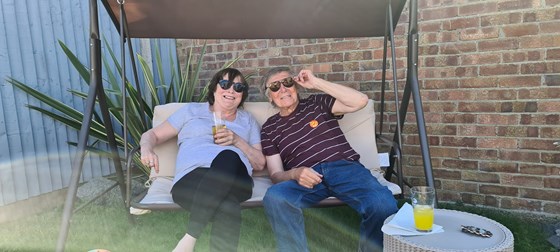 Mum and Dad chilling
