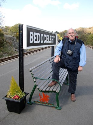 Dad in Beddgelert   May 2010