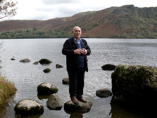 Dad in the Lake District   Oct 2010