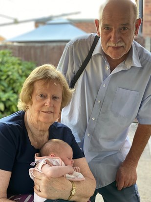 Mum, Dad and Emilia in Stanwell   Sept 2020