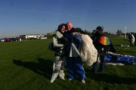 My Father and I skydiving together November 2006
