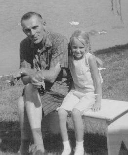 Karen with her Dad c. 1961