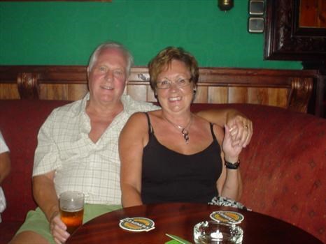 Dad and Sandra - Spain 2008