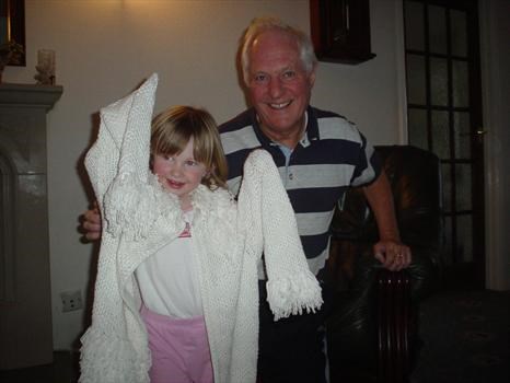Dad and Rebecca - 2005