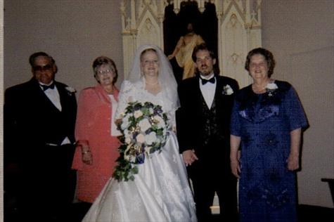 Don, Joyce and Nicole at wedding