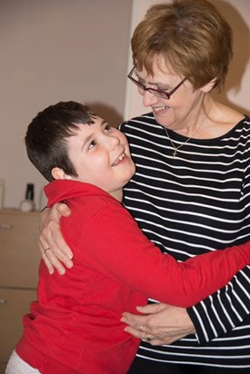 Liam with nana Horsfield 2013 xmas thought you would like this Ken xx