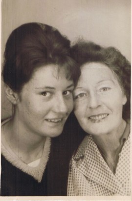 Carole and Florence circa 1961