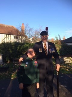Remembrance Sunday with Jack