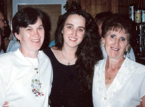 Michelle with her Aunts Patsy & Margie