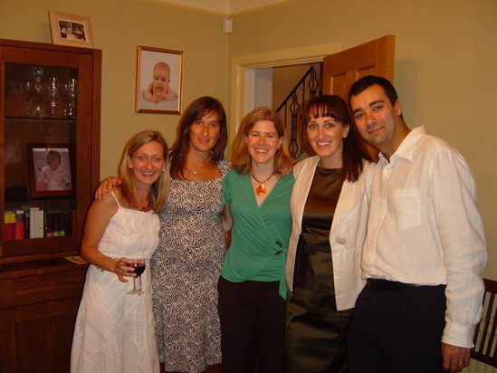 With Chris' uni friends 2007
