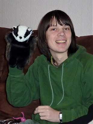 Alec and Barry the Badger