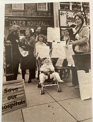 Election campaign 1983, Halifax, West Yorkshire