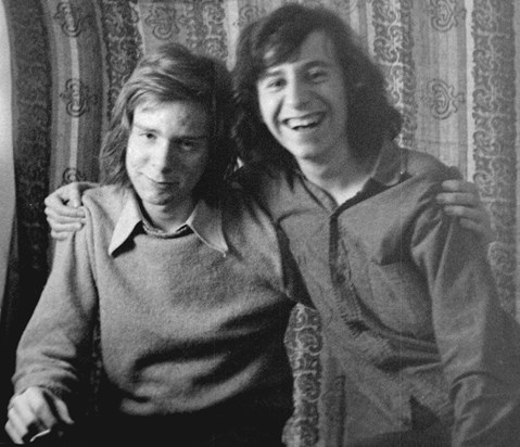 c 1972--Mark and Don at Pratt
