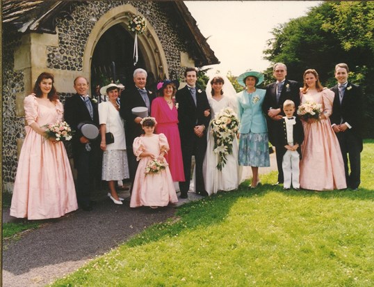 20th June 1991 Wedding of Karen