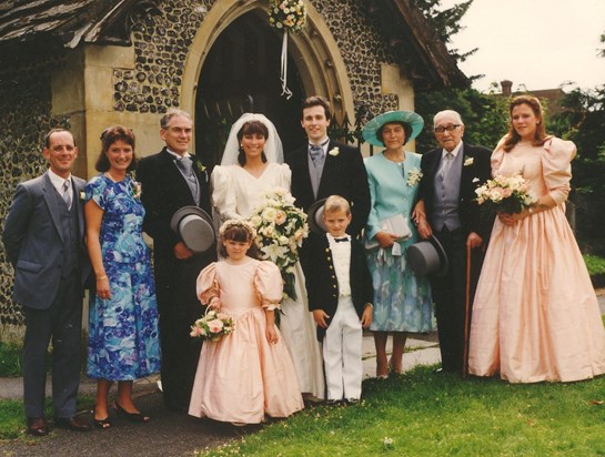 20th June 1991 Wedding of Karen