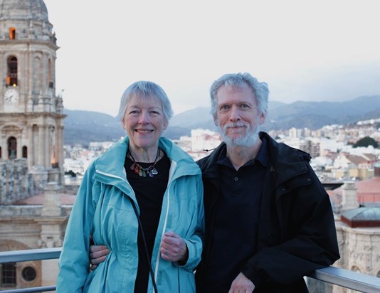 Jo and Ken, Malaga, Spain, Feb 2014