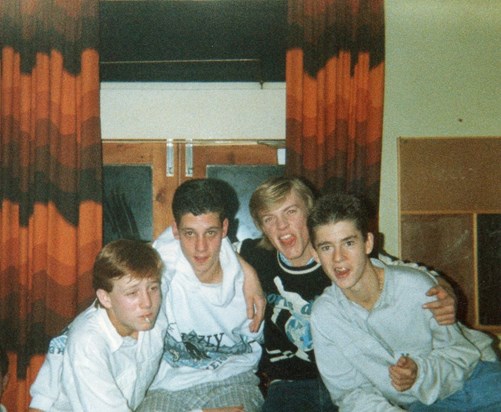 Ibex youth club with Steven Dukelow, Nick Hind and Mark Bryant. About 15 years old. ?? Xxx