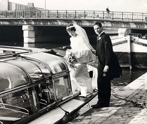 Marriage to Henriette, Amsterdam, October 1964