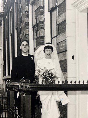 Marriage to Henriette, Amsterdam, October 1964