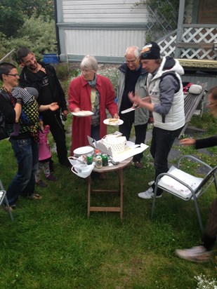 Rauma, Finland july 2017 ( Cäcilie, Sven, Johannes, Sabine, Mark)