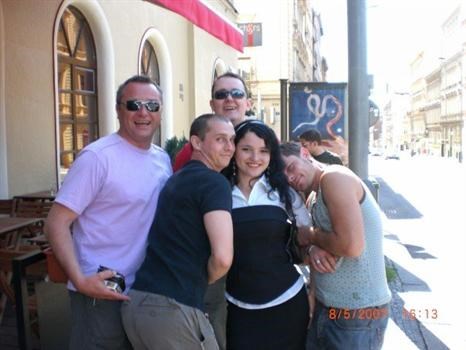 Col, Rich, Grant, Alina and Jase - Prague 2007