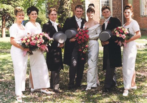 Grant & Abby's wedding 1995