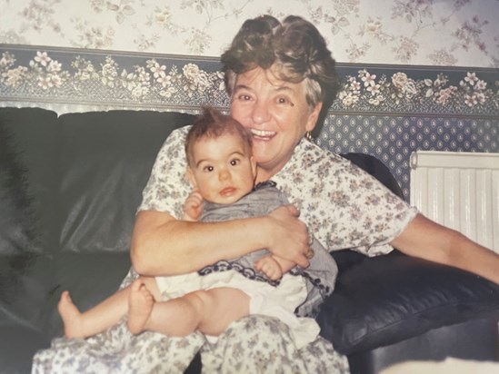 Maureen with her granddaughter Hannah