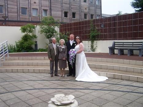 Our Beautiful Nan and Grandad on our wedding day