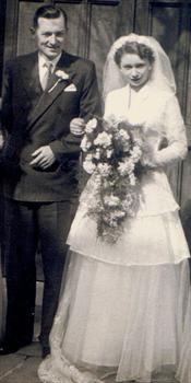 Ray and Dorothy Married 19-03-1955