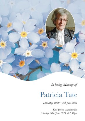 Patricia Tate   OOS page 1