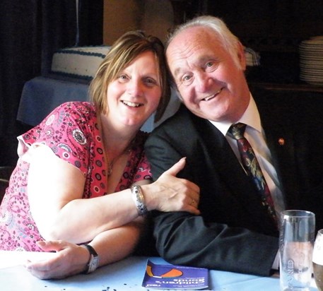 Bob and Viv at Charlie’s Christening 2010 