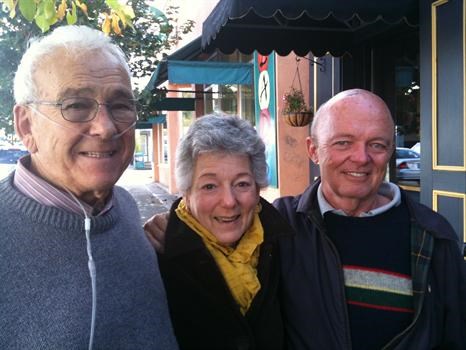 Bob, Joan and dear longtime friend Bert Draesel when Bert came to visit in Nov. 2009