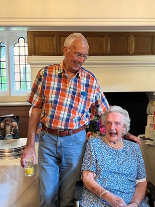 Barbara's 100th birthday party