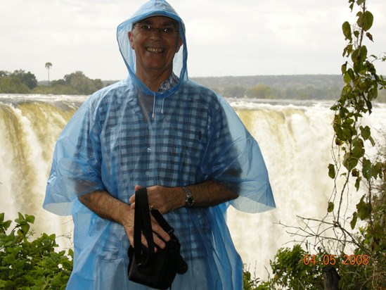 One of Eric's highlights - visiting Victoria Falls