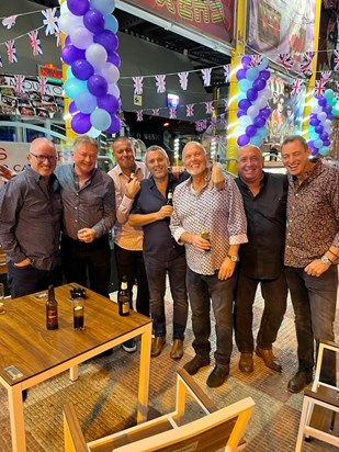 With the boys in Benidorm x 