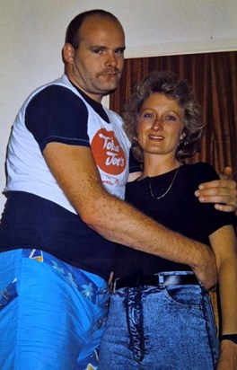 Mum and Dad back when they started dating