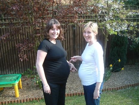 Helen & Rachel Pregnant