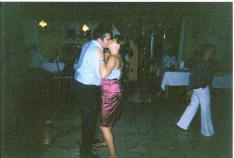 Helen & David at Peter & Karina's Wedding Slovakia 2002