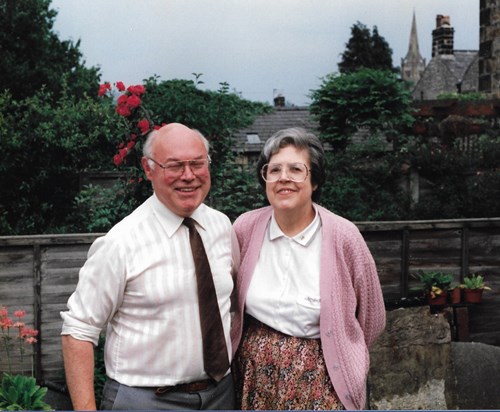 Father and Mother in Garden, Clitheroe