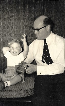 1962 Father and Richard, 141 Watch House Lane Bentley